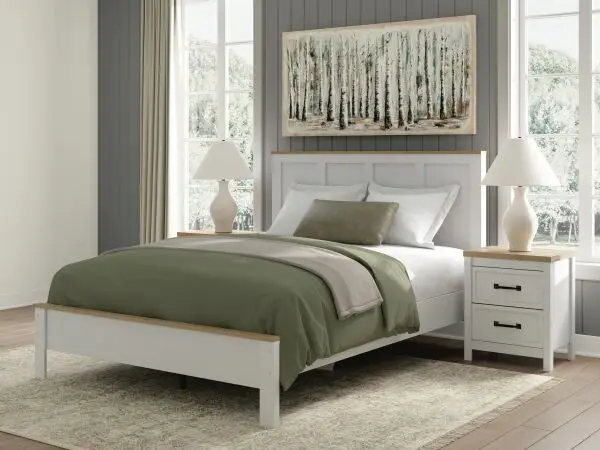 Kerisden Queen Panel Complete Bed Frame - Image 3