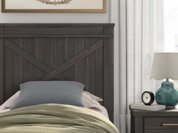 Vonitta Bay Twin Panel Bed with 2 Sided Storage - Image 10